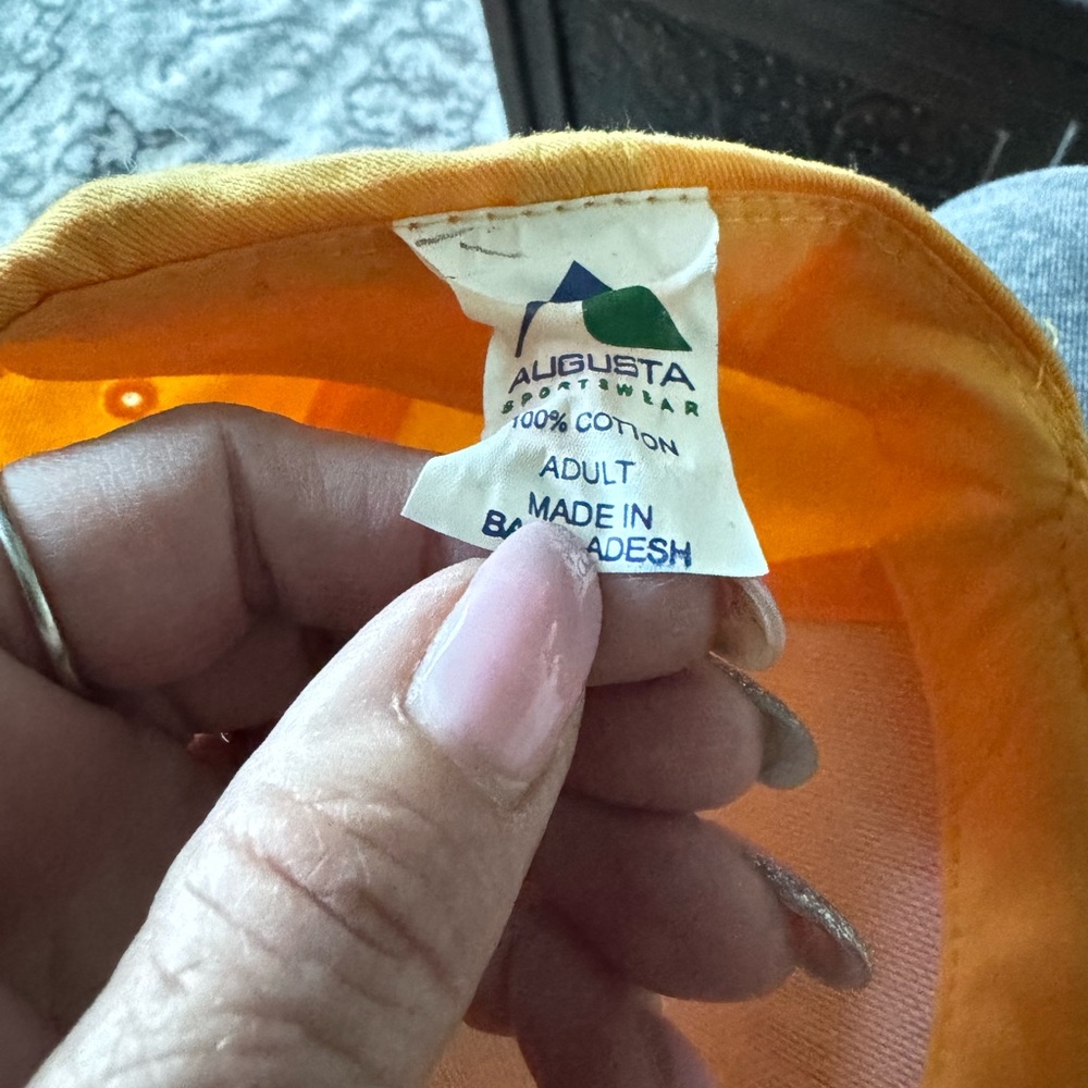 Akron Ohio Area W.B.A Baseball Hat Cap Yellow Hat Sports Gear - Picture 5 of 5